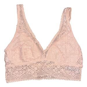 Aerie women’s lace bralette (size large)
